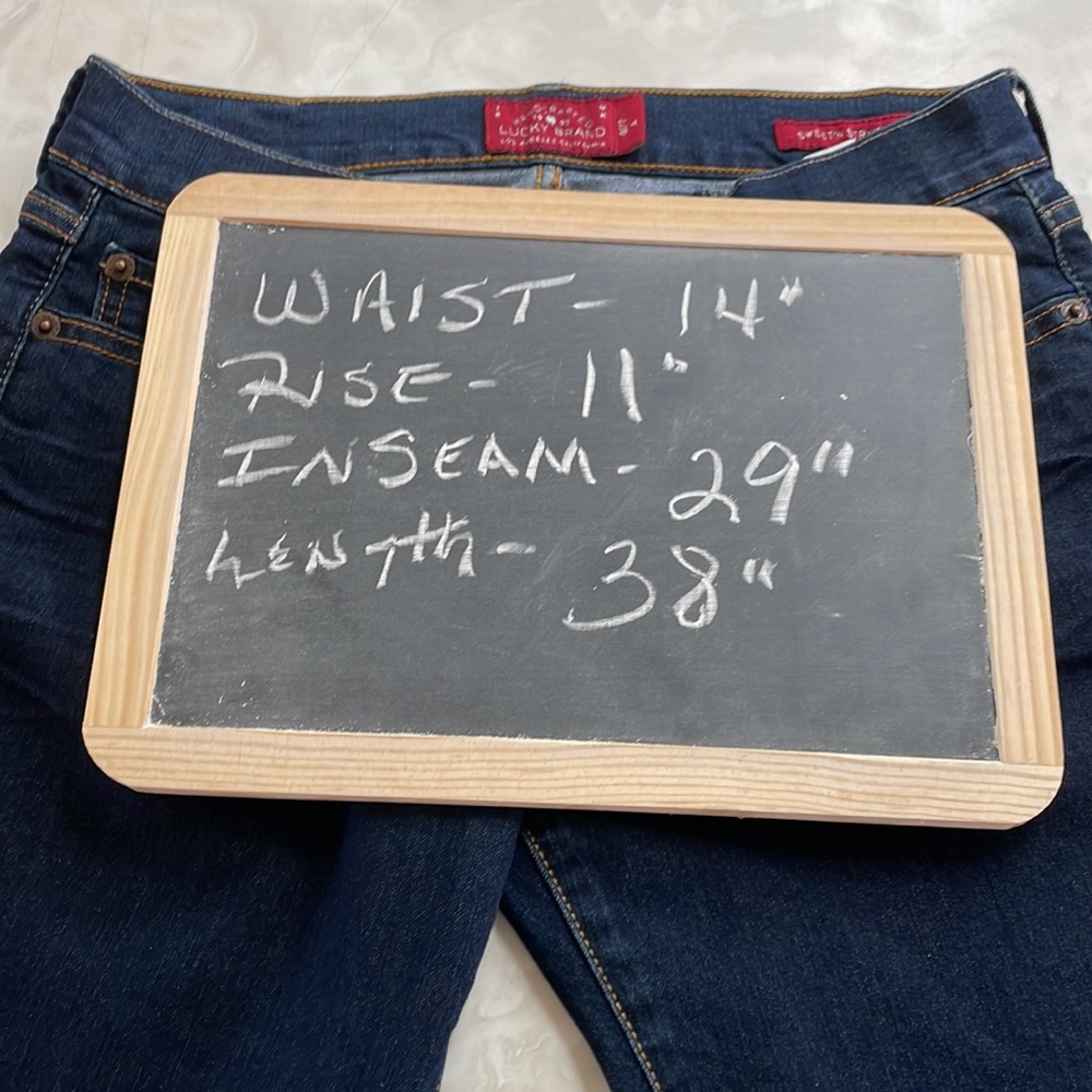 Lucky Brand Sweet'n Straight Dark Wash Jeans - Picture 9 of 9
